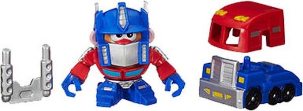 New Images Optimus Prime Robot With Truck And Starscream Playskool Mr. Potato Head Transformers Toys  (2 of 4)